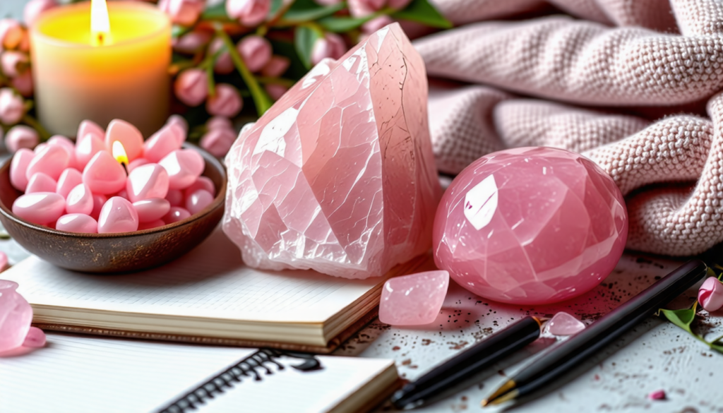 découvrez comment utiliser le quartz rose, une pierre précieuse réputée pour ses propriétés apaisantes et son énergie positive. apprenez ses différentes applications en méditation, en lithothérapie et dans votre quotidien pour favoriser l'amour de soi et la harmonie émotionnelle.